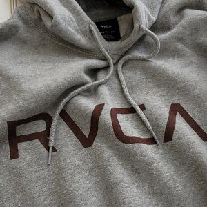 RVCA Big Logo Hooded Sweatshirt XXL 2XL Hoodie